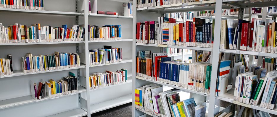 Bibliothek 2017 Bücherregale  © Wenke Wollschläger
